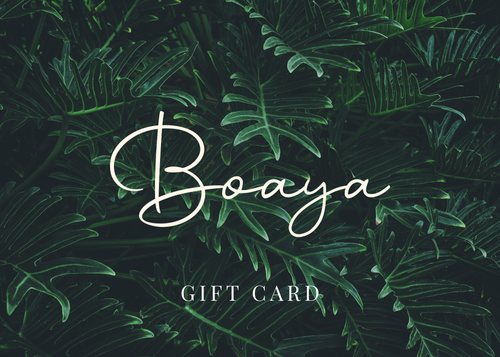 Boaya gift card