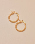 Oda Gold Hoop Earrings