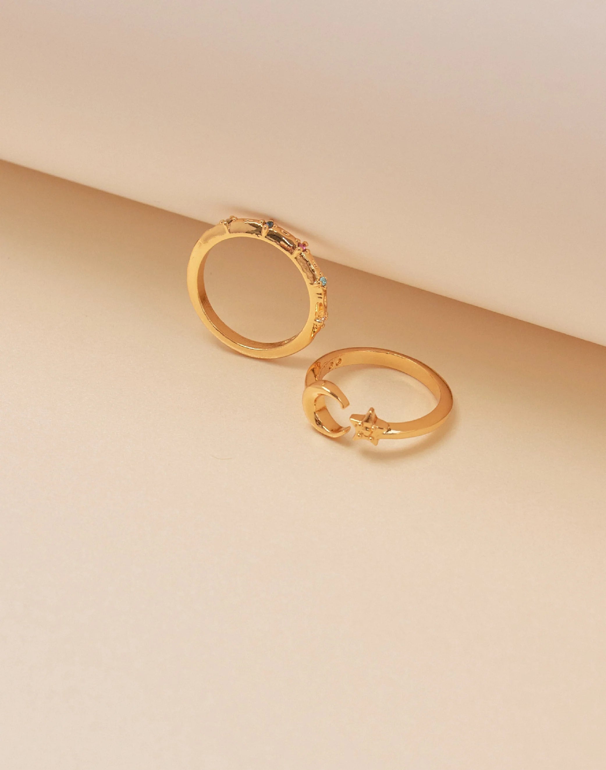 Set of 2 Moonchild Rings