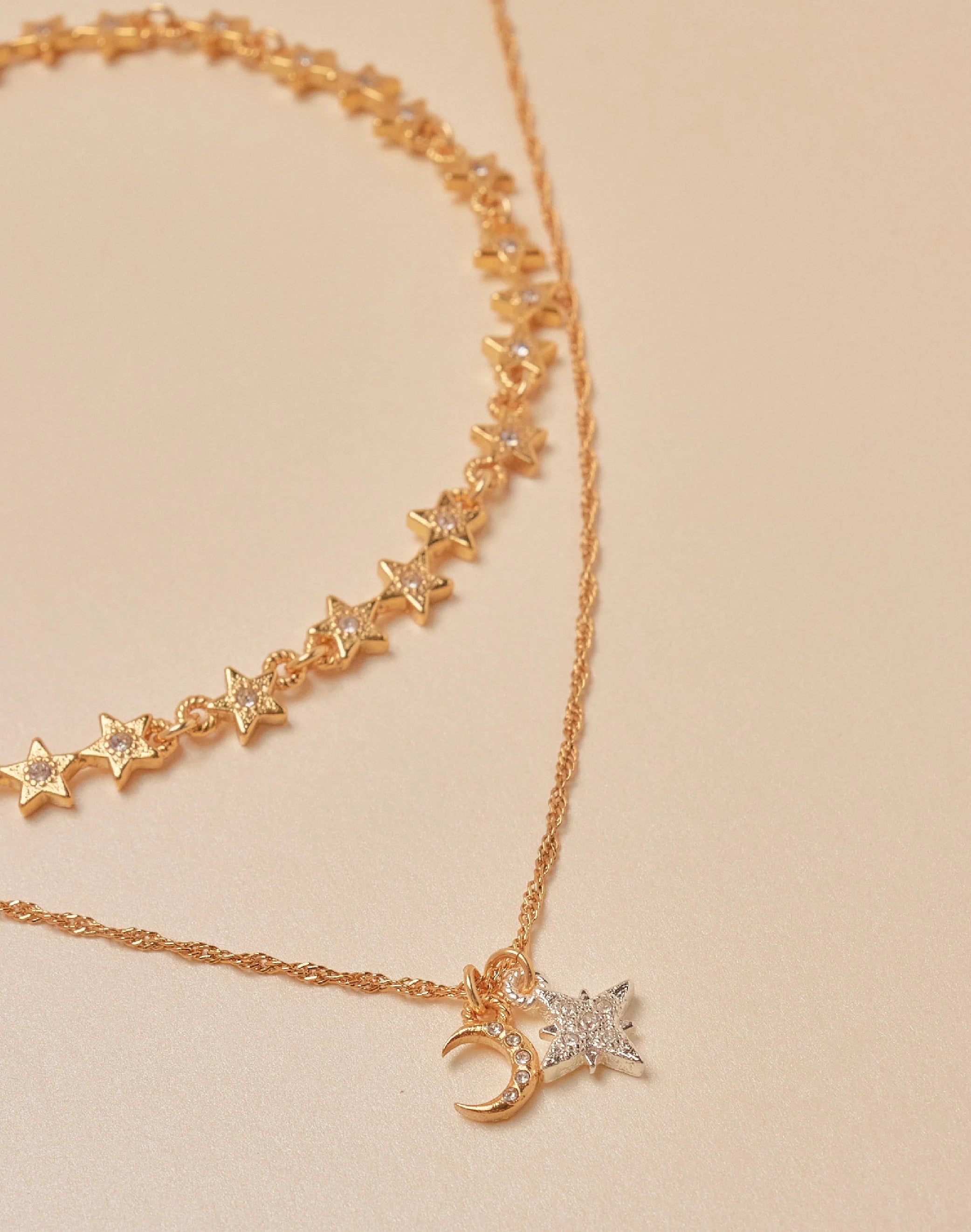 Set of 2 Selene Necklaces