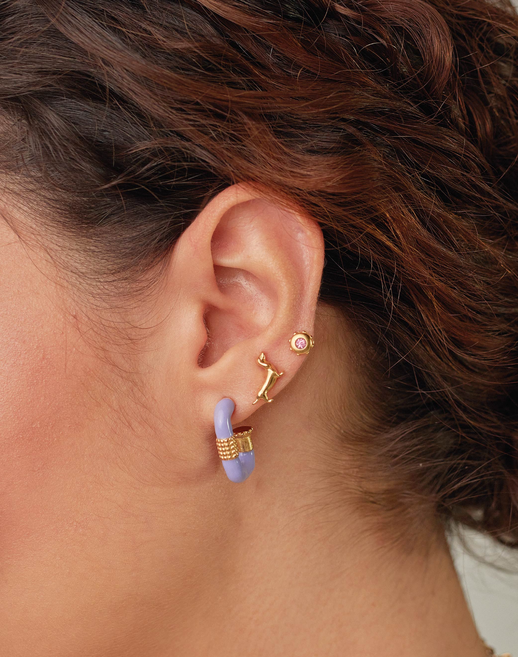 Set of 3 Dachshund Party Earrings